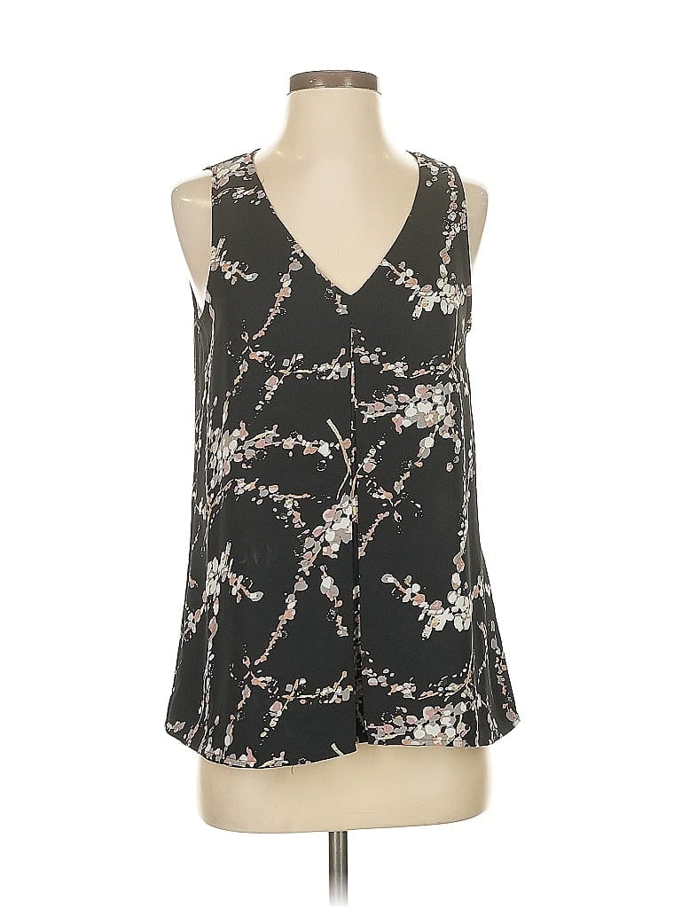 Pre-owned Daniel Rainn Sleeveless Blouse In Black