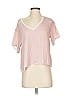 NATION LTD Pink Short Sleeve T-Shirt Size XS - photo 1