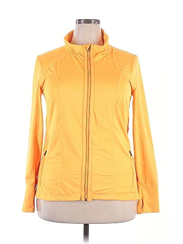 Tangerine Track Jacket (view 1)