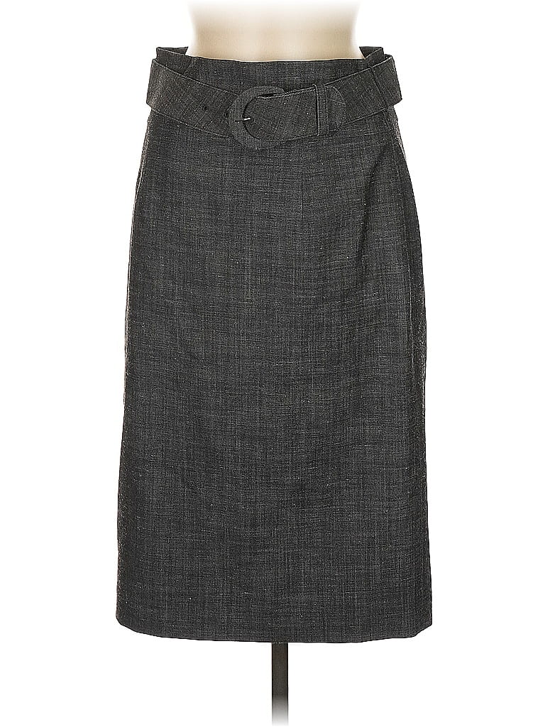 Pre-owned Classiques Entier Formal Skirt In Gray