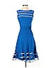 Tadashi Shoji Blue Cocktail Dress Size XS - photo 1