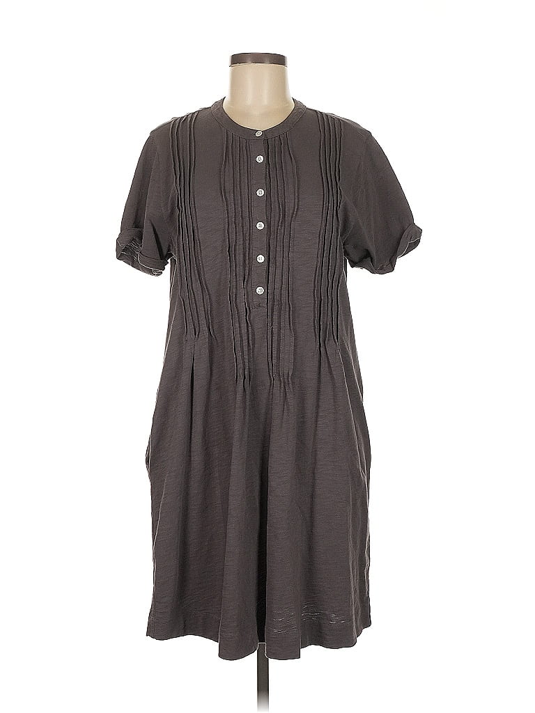 Dylan 100% Cotton Gray Casual Dress Size M - photo 1