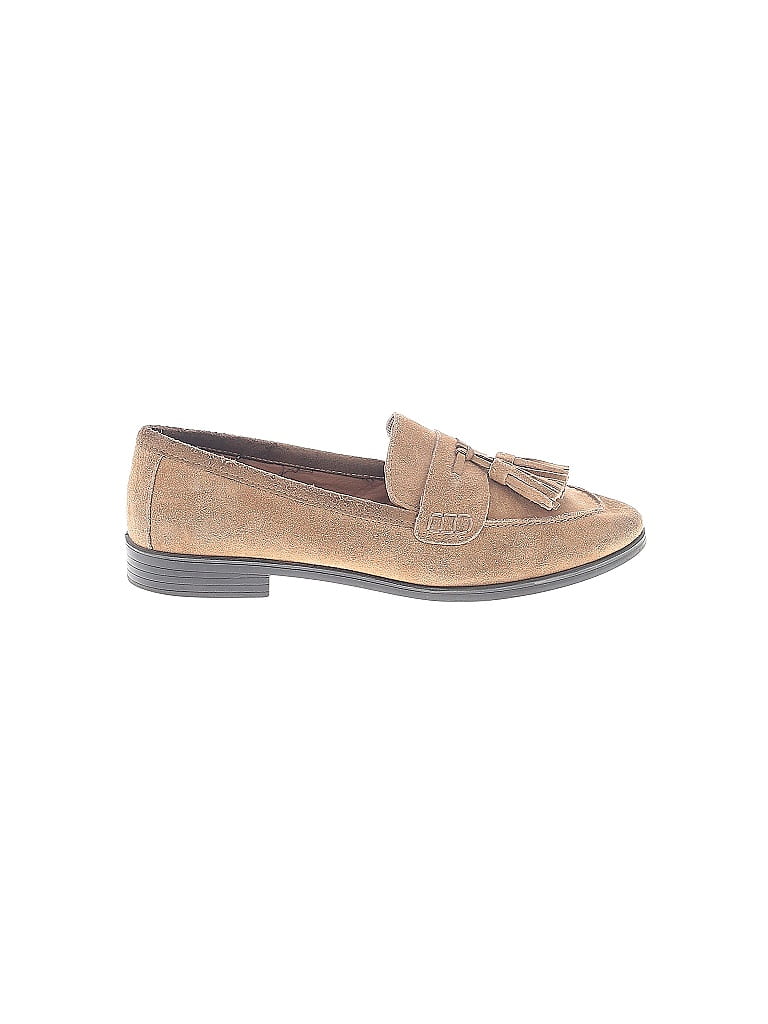 G.H. Bass & Co. Tweed Tan Flats Size 10 - photo 1