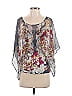 Tiny Gray 3/4 Sleeve Blouse Size S - photo 1