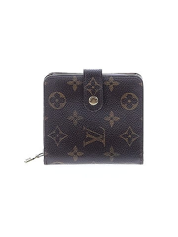 Louis Vuitton Vintage Monogram Canvas Compact Zippe Zipped Wallet (view 1)