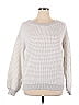 Terez 100% Polyester Houndstooth White Pullover Sweater Size XL - photo 1