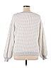 Terez 100% Polyester Houndstooth White Pullover Sweater Size XL - photo 2