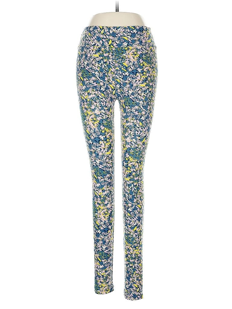 Pre-owned Lularoe Leggings In Blue