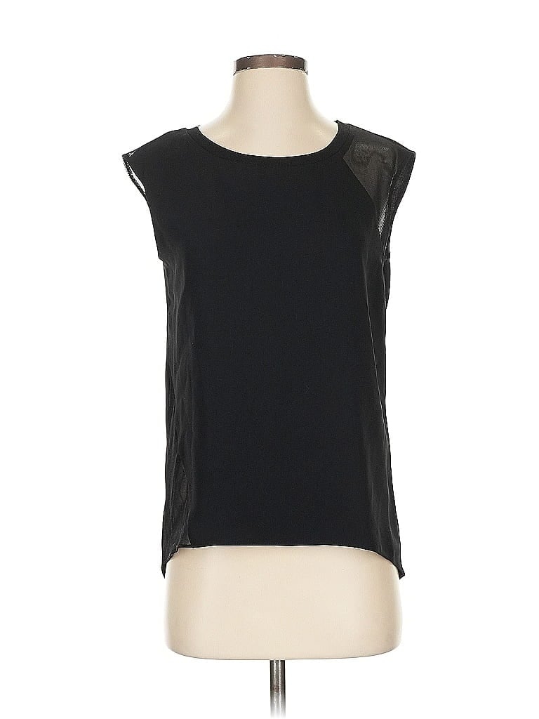 TAHARI Pre-owned Sleeveless Blouse In Black