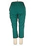 Roaman's Solid Green Casual Pants Size 18 - photo 2
