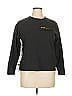 James Perse Gray Black Sweatshirt Size XL (4) - photo 1