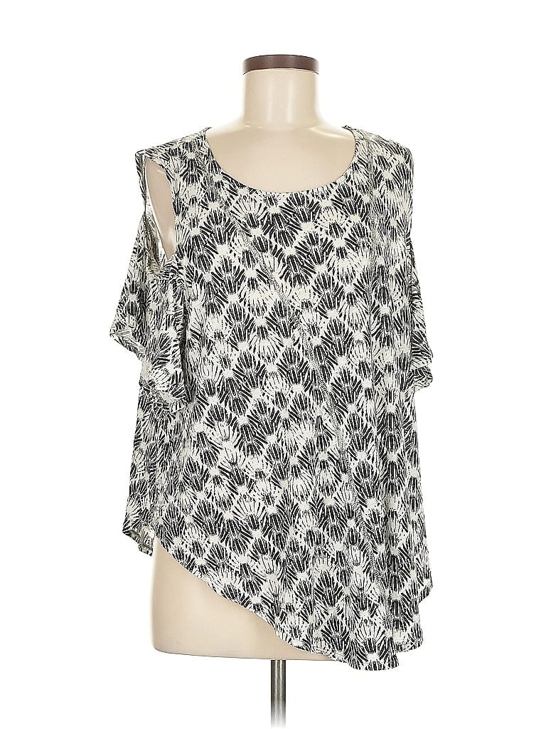 Pre-owned We The Free Sleeveless Blouse In Gray