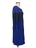 Spense Stripes Blue Casual Dress Size S - photo 4