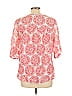 Calypso St. Barth 100% Silk Pink 3/4 Sleeve Silk Top Size L - photo 2