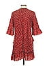 J Brand Polka Dots Red Casual Dress Size S - photo 2