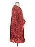 J Brand Polka Dots Red Casual Dress Size S - photo 4