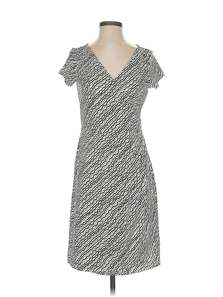 Pre-owned Ann Taylor Loft Outlet Casual Dress In Gray