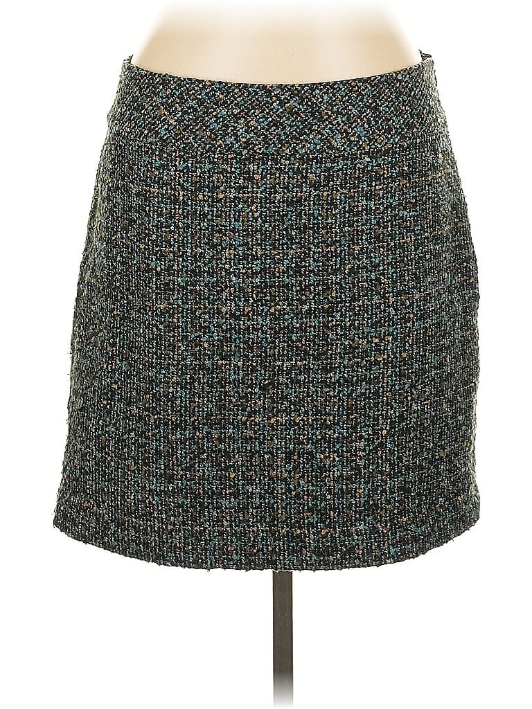 Pre-owned Ann Taylor Loft Outlet Casual Skirt In Blue