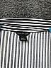 Ann Taylor Stripes Silver Long Sleeve Blouse Size S - photo 3