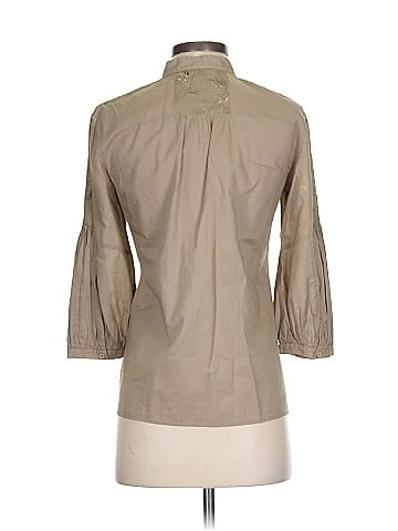 Armani Exchange 3/4 Sleeve Button-Down Shirt (view 2)
