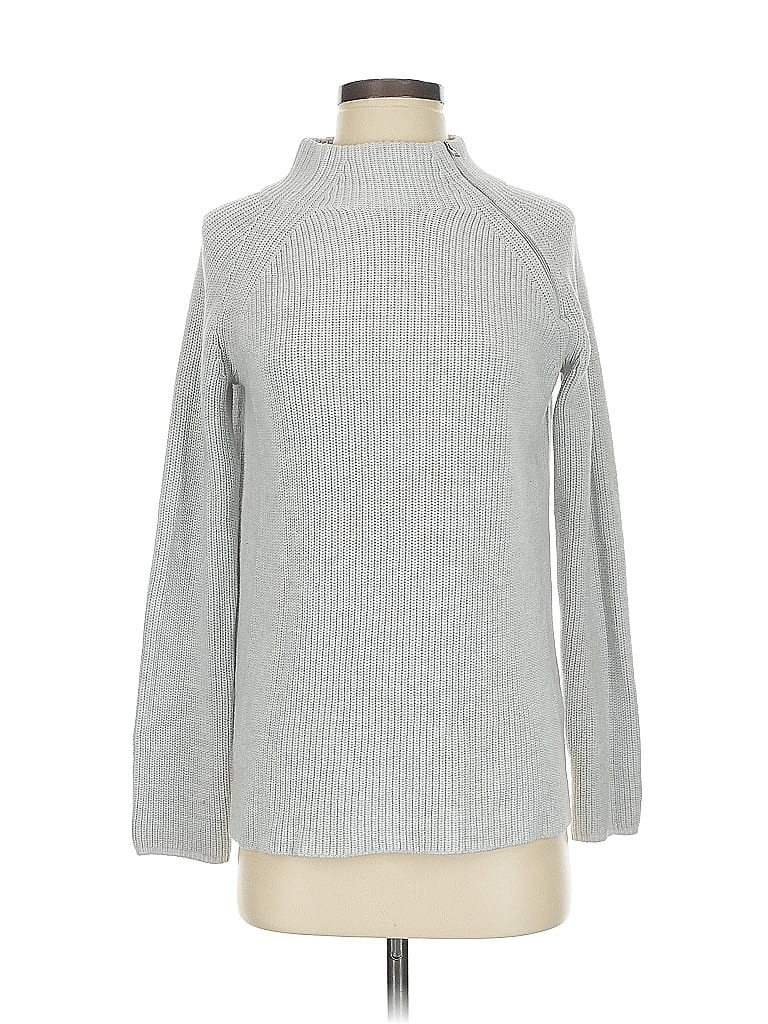 Pre-owned Banana Republic Factory Store Turtleneck Sweater In Gray