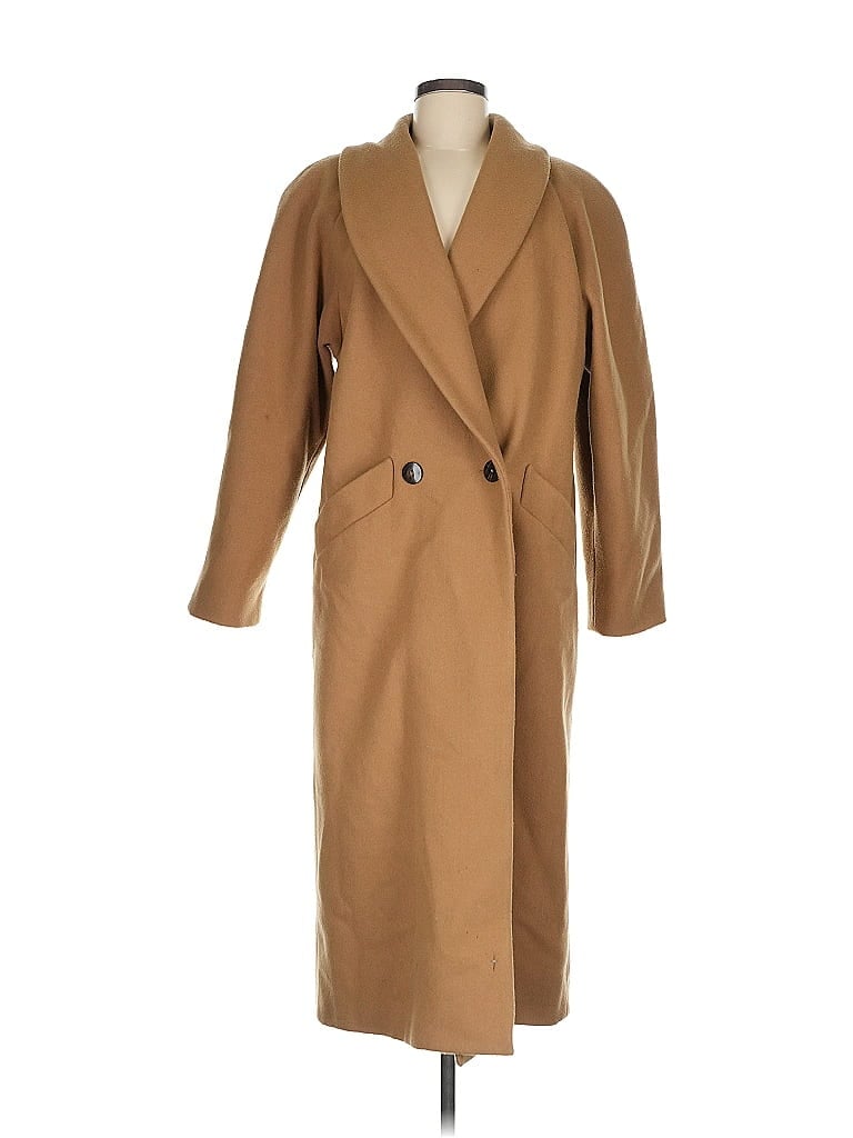 Donnybrook 100% Polyester Tan Coat Size 8 - photo 1