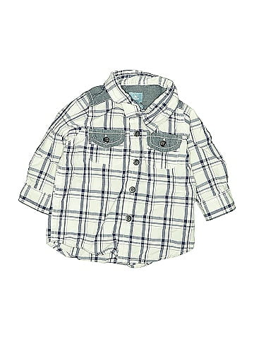 Baby Gap Outlet Long Sleeve Button-Down Shirt (view 1)