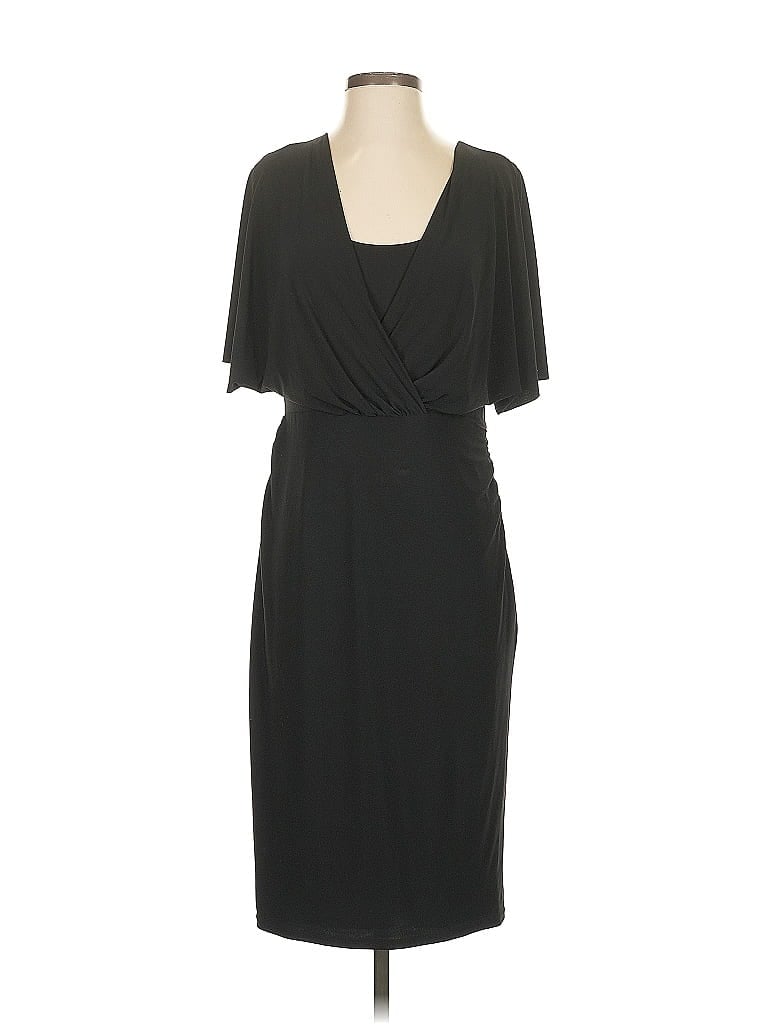 Pre-owned Evan Picone Cocktail Dress In Black