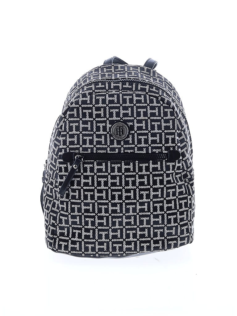 Tommy Hilfiger Gray Black Backpack One size - photo 1