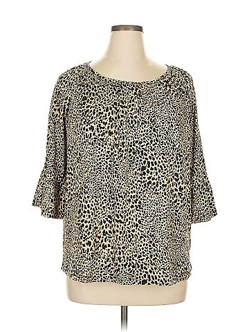 MICHAEL Michael Kors 3/4 Sleeve Blouse (view 1)