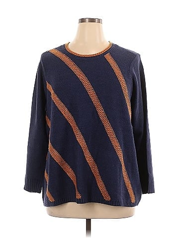 LOGO by Lori Goldstein Pullover Sweater (view 1)
