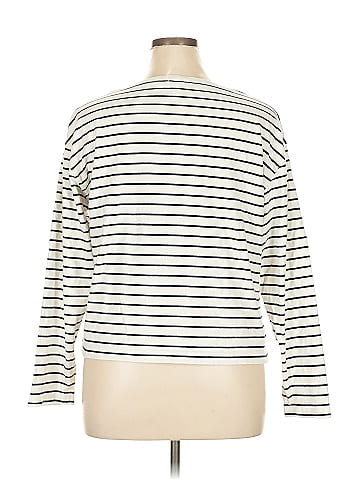 J.Crew Factory Store 3/4 Sleeve T-Shirt (view 2)