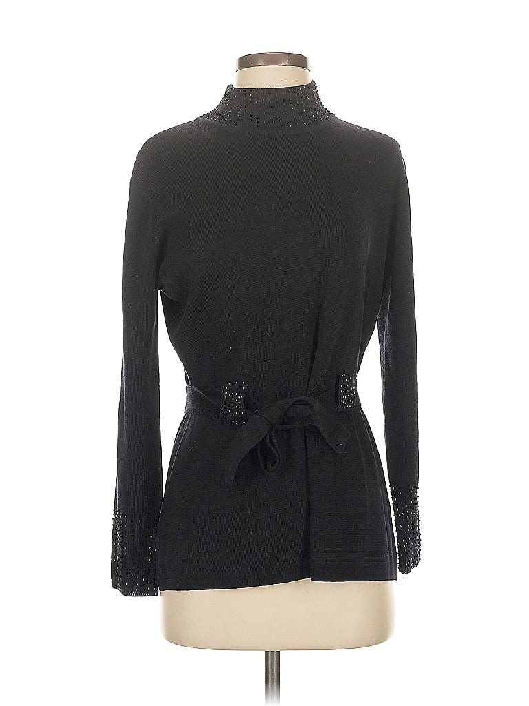 ADRIANNA PAPELL Pre-owned Turtleneck Sweater In Black