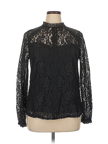 Cable & Gauge Long Sleeve Blouse (view 1)