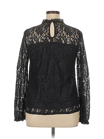Cable & Gauge Long Sleeve Blouse (view 2)