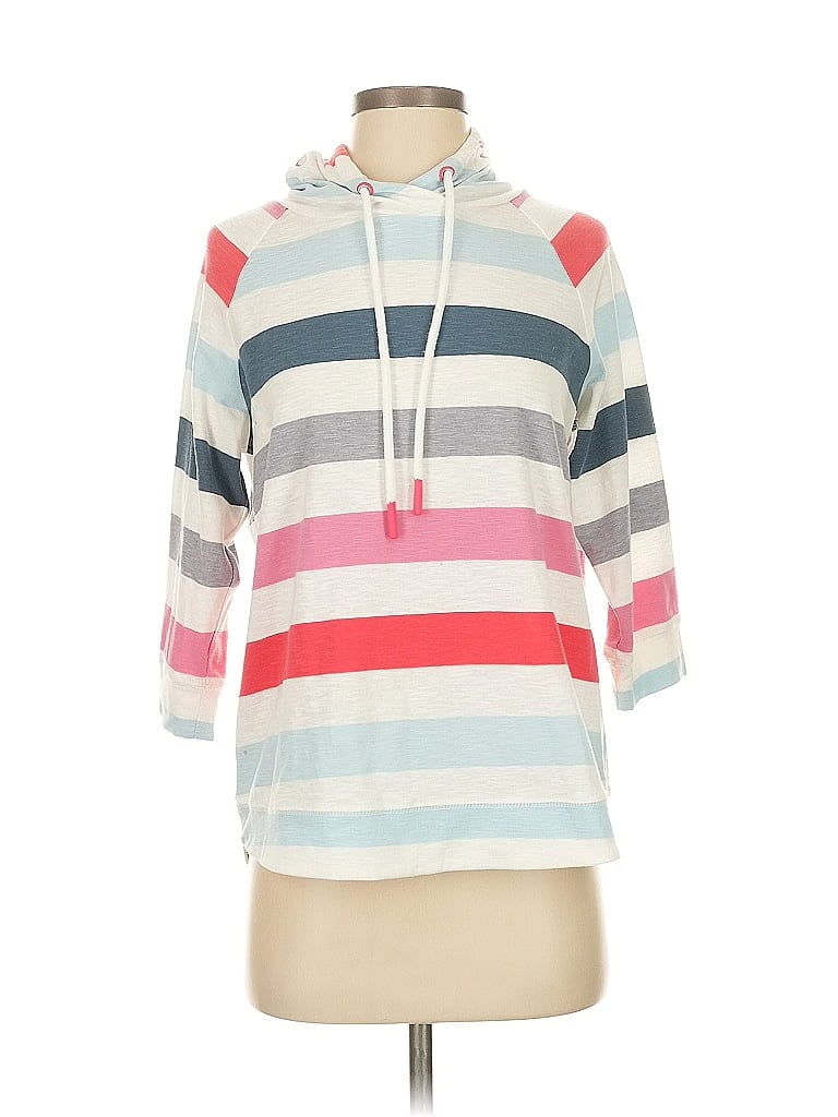 TRIBAL Pre-owned Poncho In White