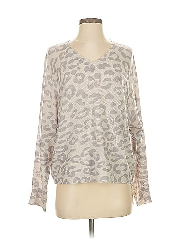 Hannah Rose Cashmere Pullover Sweater (view 1)
