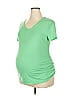 Ingrid + Isabel Green Short Sleeve T-Shirt Size XL - photo 1