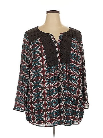 Signature Studio 3/4 Sleeve Blouse (view 1)