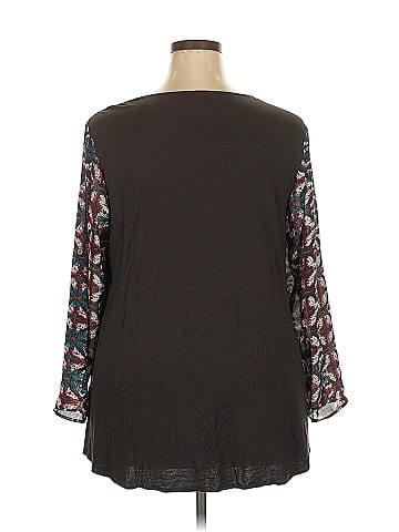 Signature Studio 3/4 Sleeve Blouse (view 2)