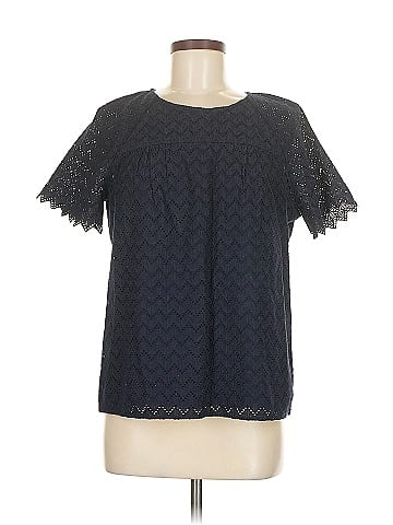 J.Crew Factory Store Short Sleeve Blouse (view 1)
