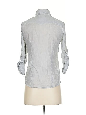Delia's 3/4 Sleeve Button-Down Shirt (view 2)