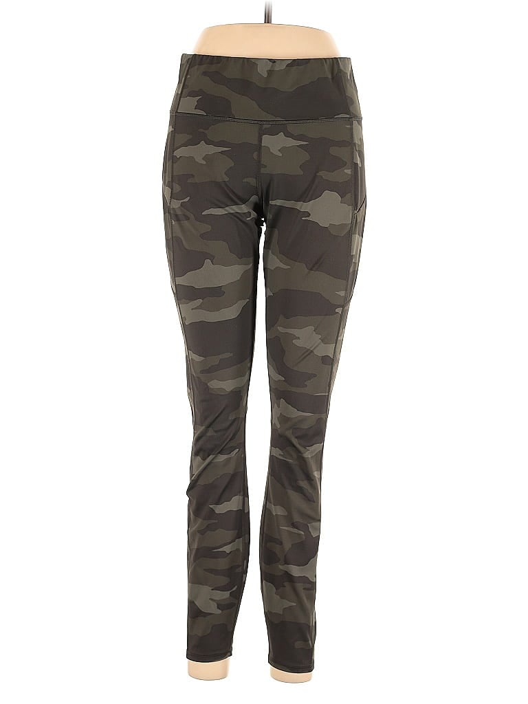 Pre-owned Athleta Active Pants In Green