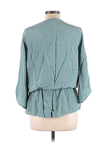 Easel 3/4 Sleeve Blouse (view 2)