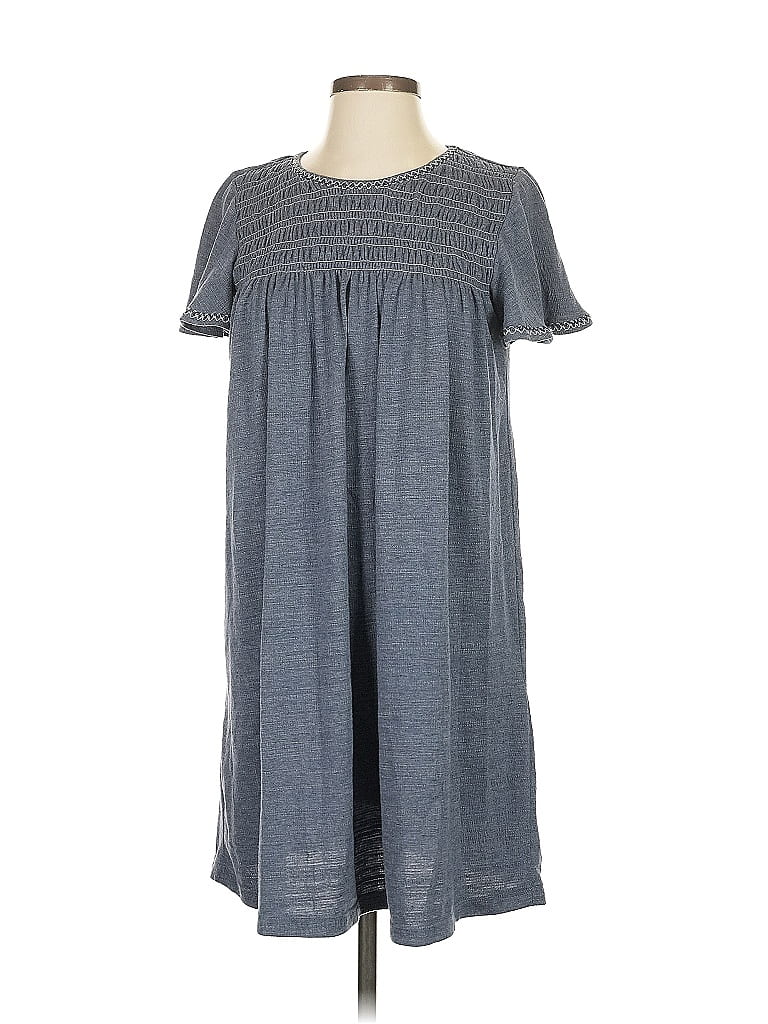 Pre-owned Max Studio Casual Dress In Gray
