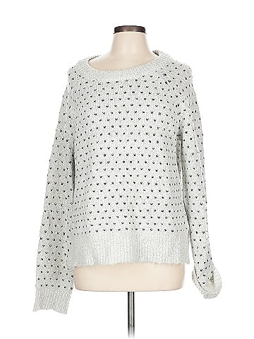 Hem & Thread Pullover Sweater (view 1)