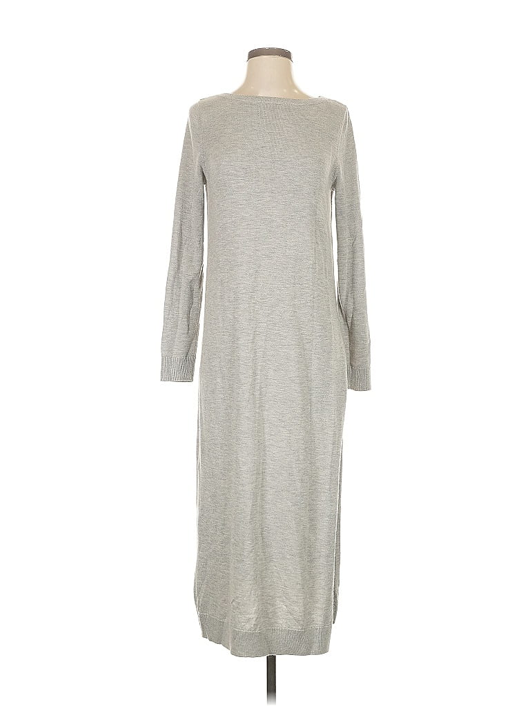 Pre-owned Halogen Casual Dress In Gray