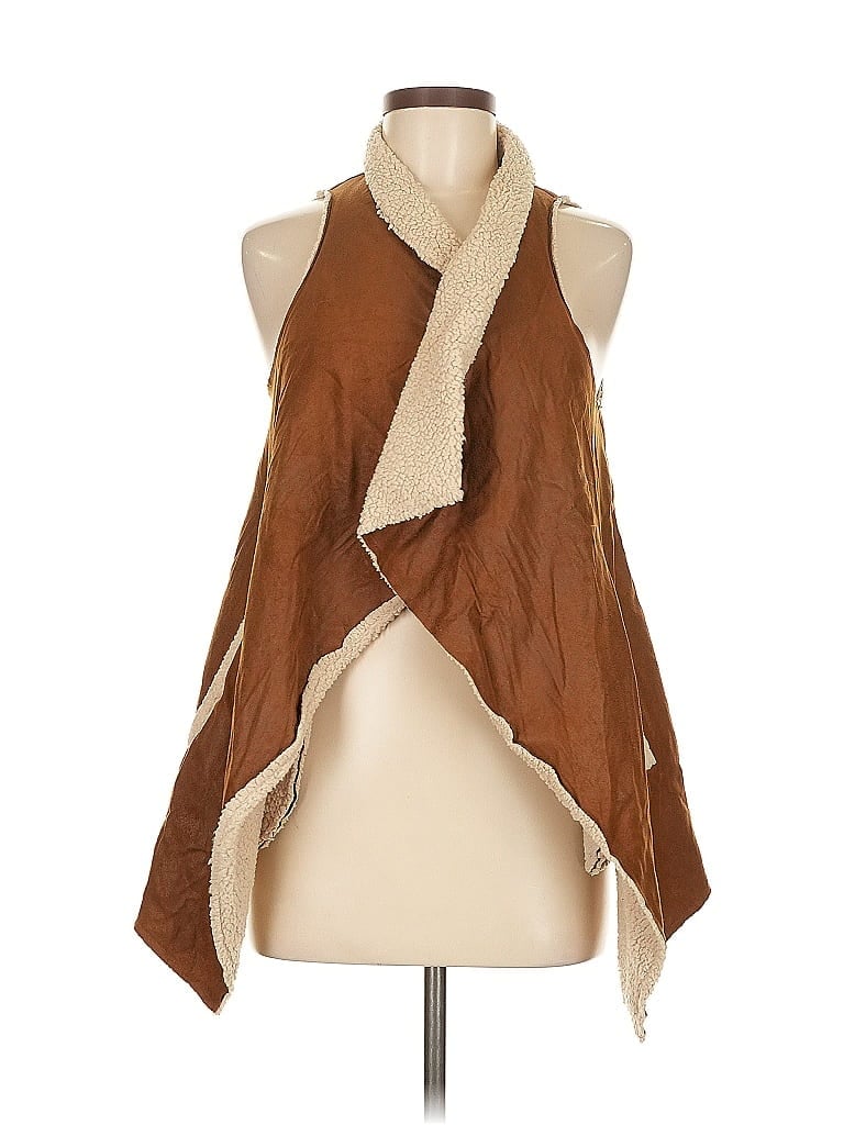 Pre-owned Tcec Vest In Brown