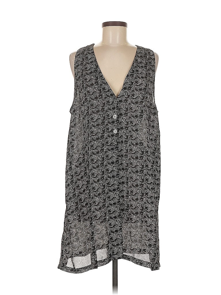 Pre-owned The Limited Casual Dress In Gray