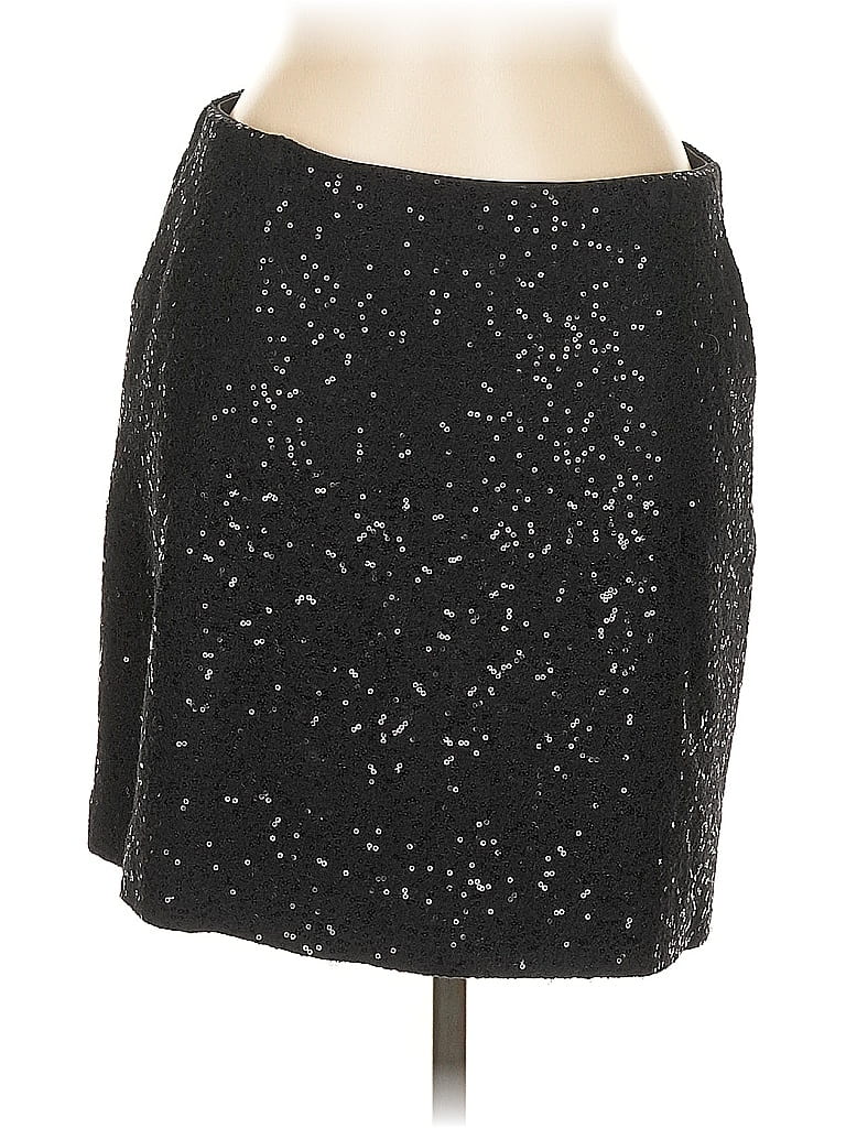 Pre-owned Ann Taylor Formal Skirt In Black